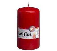 Bolsius Red Pillar Candle 13cm x 7cm