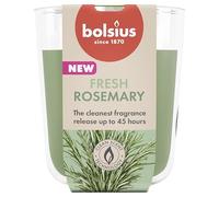 Bolsius - Rosemary - Scented Candle - Burn time of 45 Hours - 3.8″ × 3.3″ - Natural Extracts - Contains Vegan Wax - No Palm Oil