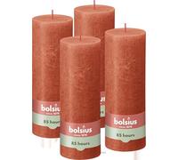 Bolsius - Rustic Candle - Orange - 19cm - 4 Piece - Halloween