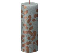 Bolsius Rustic Eucalyptus Silhouette Candle 190mm X 68mm - Green