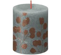 Bolsius Rustic Eucalyptus Silhouette Candle 80mm X 68mm 2 Pack