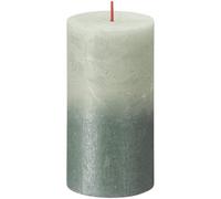 Bolsius Rustic Faded Foggy Green Oxid Metallic Candle 130mm X 68mm