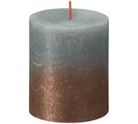 Bolsius Rustic Metallic Candle 80 X 68 - Faded Eucalyptus Copper 2