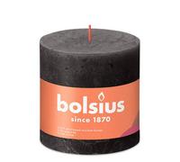 Bolsius Rustic Pillar Candle Stormy Gray 100/100mm