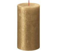 Bolsius Rustic Shimmer Metallic Candle 130 X 68mm - Gold