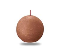 BOLSIUS Rusty Pink Rustic Ball Candle 8cm