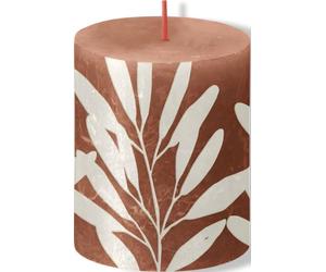 BOLSIUS Rusty Pink Sage Rustic Silhouette Candle 8cm x 7cm