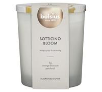 Bolsius - Scented Candle with lid - White - Botticino Bloom - 75h - Decorative Scented Candle - Made from Natural Vegetable Wax - Palm Oil Free
