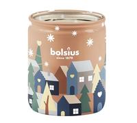 Bolsius - Silent Night - Scented Candle - 6 Pieces - Burning Time of 23 Hours - 82 x 68 mm - Natural Extracts - Contains Vegan Wax - Palm Oil Free