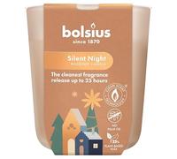 Bolsius - Silent Night - Scented Candle - Burning time of 25 Hours - 3.2″ × 2.9″ - Natural extracts - Contains Vegan Wax - Palm Oil-Free