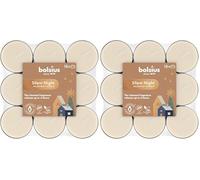 Bolsius - Silent Night - Scented Tea Lights - Burning time of 4 Hours - Natural extracts - Contains Vegan Wax - Palm Oil-Free (Pack of 2)