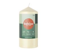 Bolsius Soft Pearl Essential Pillar Candle 120mm X 58mm 3 Pack