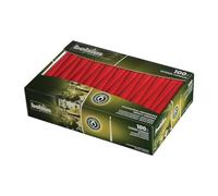 Bolsius 10 inch Tapered Candles Red Pack of 100