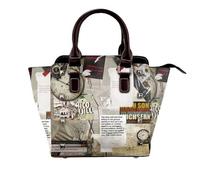 Bolso Bandolera Vintage Para Mujer, Con Correa Ajustable El Hombro, Ideal Día A Día, Trabajo Y Los Viajes,Brown