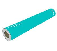 Bolsover Designs Aqua Green Gloss Vinyl, 10 Metres, 610mm Wide, Sticky Back Plastic For Cupboard Doors, Decals, Craft Plotters, Sign Vinyl, Use Indoors/Outdoors