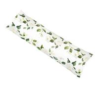 Bolster Pillow Cases Cream Long Pillowcase Breathable Linen Body Pillow Case 90cm x 30cm 1 Pack, with Invisible Zipper Closure Pillowcase for Adults Side Sleeper Pregnancy Simple, Gift for Women bz-74