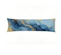 Bolster Pillow Cases, Linen Body Pillowcase 20x60 inch- Extra Long Body Pillows Cover, Durable Decorative Cushion Case with Long Hidden Zipper for Bedroom, Side Sleeper Pillowdream universe E0-711