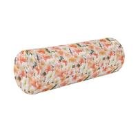Bolster Pillow for Legs Massage Table Cervical Neck Roll Pillow Round Pillow Cases Travel Pillow Cylinder Neckroll Pillow Form China Plum Blossom Beauty Summer Flowers