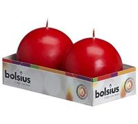 Bolsuis Ball Candle 70mm Wine Red (2 Pack)