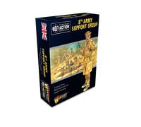 Warlord Games 8th Army Support Group - 28mm Scale Metal Miniatures for Bolt Action Highly Detailed World War 2 Miniatures for Table-top Wargaming