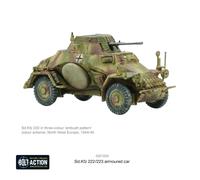 Bolt Action Armoured Car Sd.Kfz 222/223 | WWII Wargaming Minis