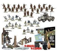 Warlord Games Battle Of The Bulge - Bolt Action Third Edition Starter Set a 28mm World War 2 Strategy Battle Game for 2 or more Players Using Miniatures