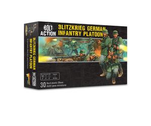 Bolt Action - Blitzkrieg German Infantry Platoon plastic boxed set - Warlord Gam