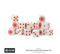 Japanese Army D6 Dice Bolt Action (16) by Warlord Games