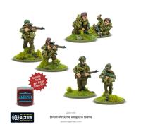 Warlord Games 28mm Scale Resin Miniatures British Airborne Weapons Teams – Bolt Action WWII