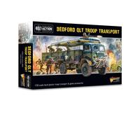 Warlord Games Bedford QLT Troop Transport - 1:56 / 28mm Plastic Scale Model Truck for Bolt Action Highly Detailed World War 2 Miniatures for Table-top Wargaming