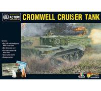 Warlord Games Cromwell Cruiser Tank - 1:56 / 28mm British Army Plastic Scale Model Tank for Bolt Action Highly Detailed World War 2 Miniatures