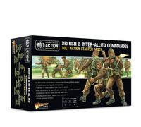 Warlord Games Plastic Miniatures British & Inter-Allied Commandos Starter Army 28mm for Bolt Action