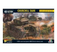 Bolt Action Churchill Infantry Tank 1:56 WWII Military Wargaming Plast