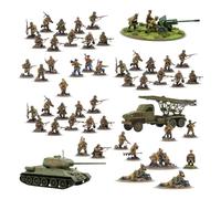 Warlord Games Forward to Berlin! - Soviet 1943-45 Starter Army - 28mm Scale Miniatures for Bolt Action Highly Detailed World War 2 Miniatures