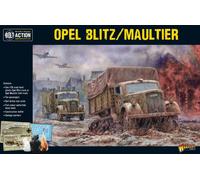 Warlord Games Plastic Scale Model Opel Blitz/Maultier 1:56 28mm – Highly Detailed Bolt Action WW2