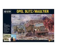 Warlord Games Plastic Scale Model Opel Blitz/Maultier 1:56 28mm – Highly Detailed Bolt Action WW2