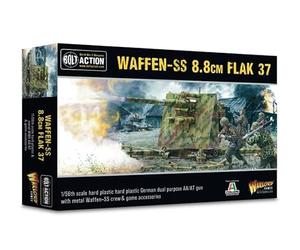 Bolt Action: German Waffen-SS 8.8cm Flak 37 - 28mm Scale Military Miniature Wargame - Age 16+