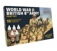 Bolt Action - Historical: WWII British 8th Army Paint Set - Warlord Games NEW