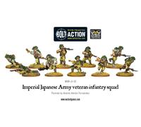 Bolt Action - Imperial Japanese Army veteran infantry squad - Warlord Games