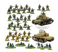Warlord Games Italian Army & Blackshirts Starter Army - 28mm Scale Plastic Miniatures for Bolt Action Highly Detailed World War 2 Miniatures for Table-top Wargaming