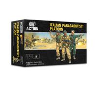 Warlord Games Italian Paracadutisti Platoon - 28mm Scale Plastic Miniatures for Bolt Action Highly Detailed World War 2 Miniatures