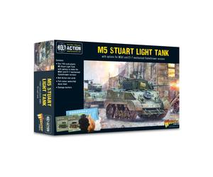 Bolt Action M5 Stuart US Army Tank | WWII Allied Wargaming Miniatures