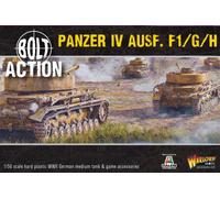 Warlord Games Scale Model Tank Kit - Panzer IV Ausf. F1/G/H - 1:56 (28mm) Plastic, Bolt Action