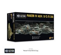 Bolt Action Panzer IV Tank Trio | WWII Wargaming Miniatures