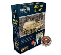 Warlord Games Sd.Kfz 184 Elefant Heavy Tank Destroyer 1:56 / 28mm Resin Scale Model Tank for Bolt Action Highly Detailed World War 2 Miniatures