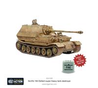 Warlord Games Sd.Kfz 184 Elefant Heavy Tank Destroyer 1:56 / 28mm Resin Scale Model Tank for Bolt Action Highly Detailed World War 2 Miniatures