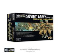 Warlord Games Soviet Army (1940-43) Starter Army - 28mm Scale Plastic Miniatures for Bolt Action Highly Detailed World War 2 Miniatures for Table-top Wargaming