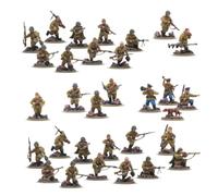 Warlord Games Soviet Army Infantry Platoon - 28mm Scale Plastic Miniatures for Bolt Action Highly Detailed World War 2 Miniatures