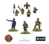 Warlord Games Soviet Army Tank Crew - 28mm Scale Miniatures for Bolt Action Highly Detailed World War 2 Miniatures for Table-top Wargaming