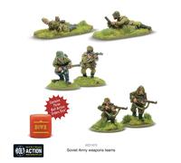 Bolt Action Soviet Army Weapons Teams | World War II Gaming Miniatures